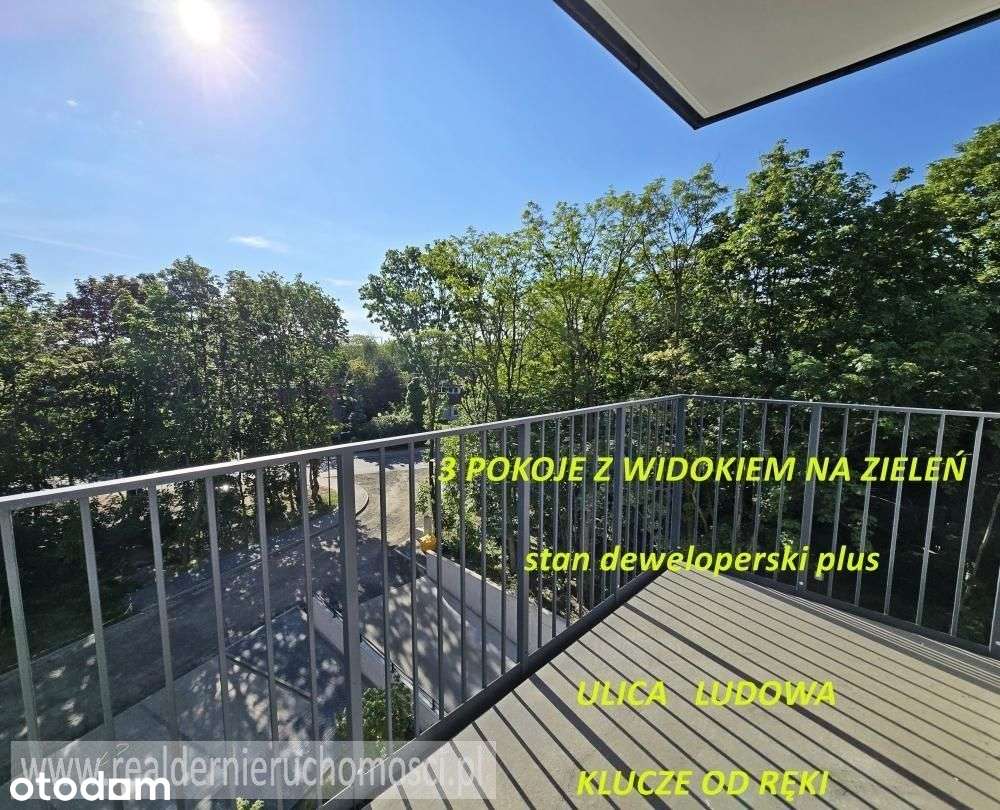 3 pokojowe mieszkanie - Ludowa 10C - klucze od ręki