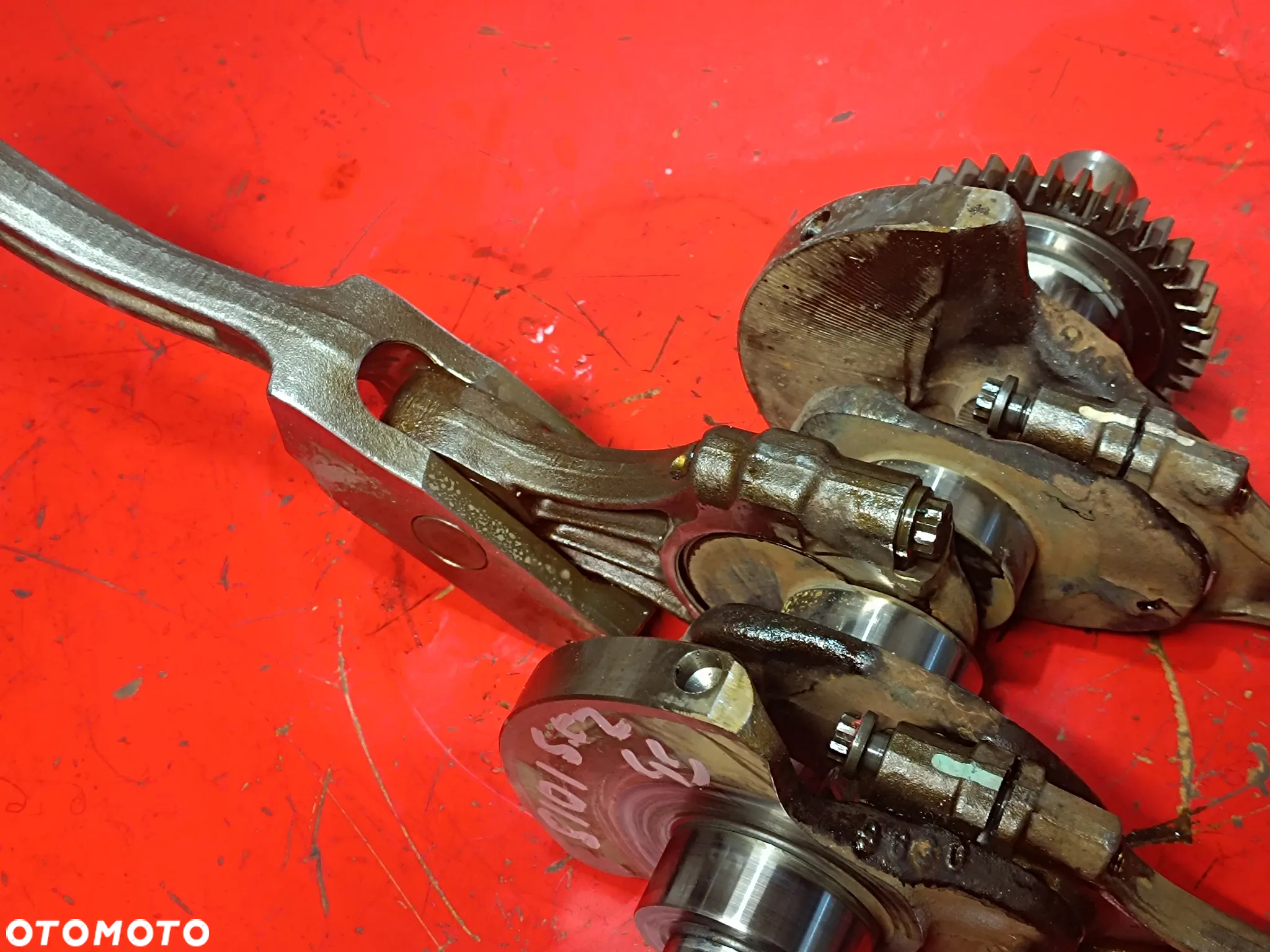 BMW GS650 GS 650 800 08-12 wał korbowy korbowód korbowody czopy rotax - 4
