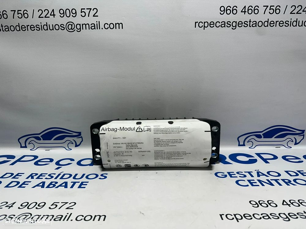 .Airbag Tablier Pendura Original VW Volkswagen 1K0880204L 2003 - 2016 - 1