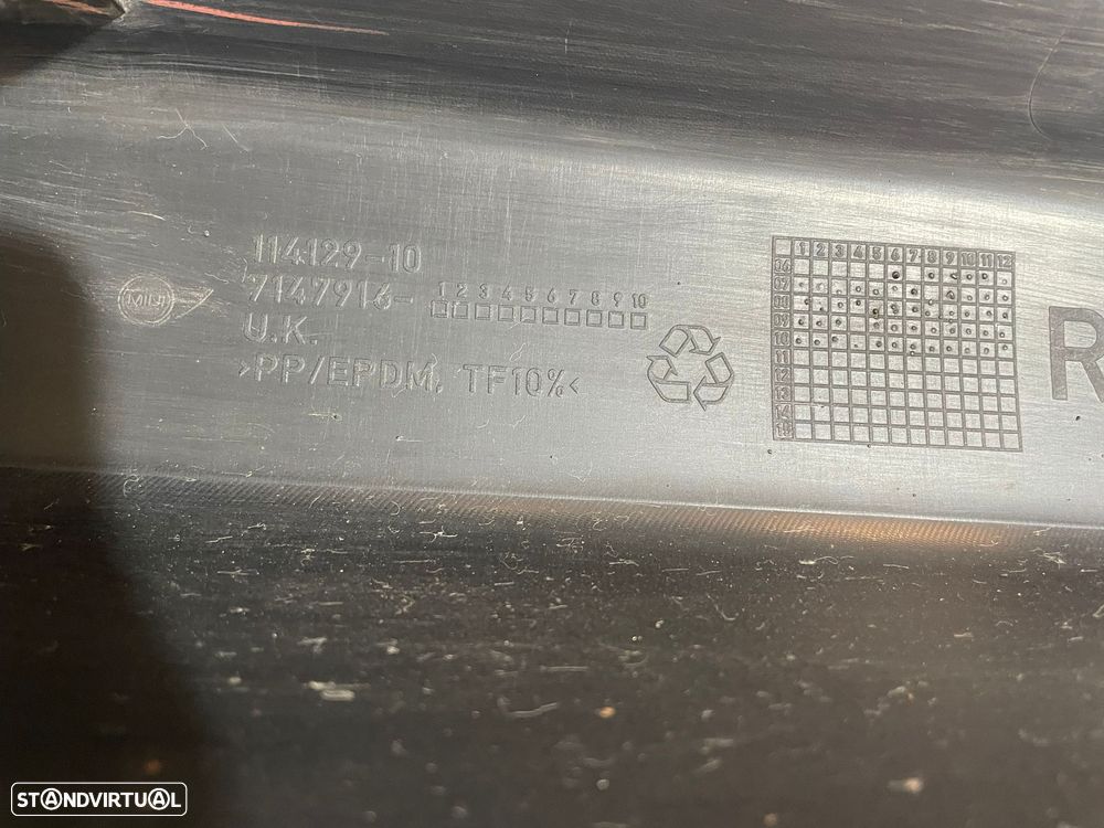 Conjunto Embaladeiras Esquerda Direita Mini Cooper R56 R56 R57 CABRIO R58 COUPE R59 ROADSTER SAIA SAIAS LATERAL LATERAIS - 11