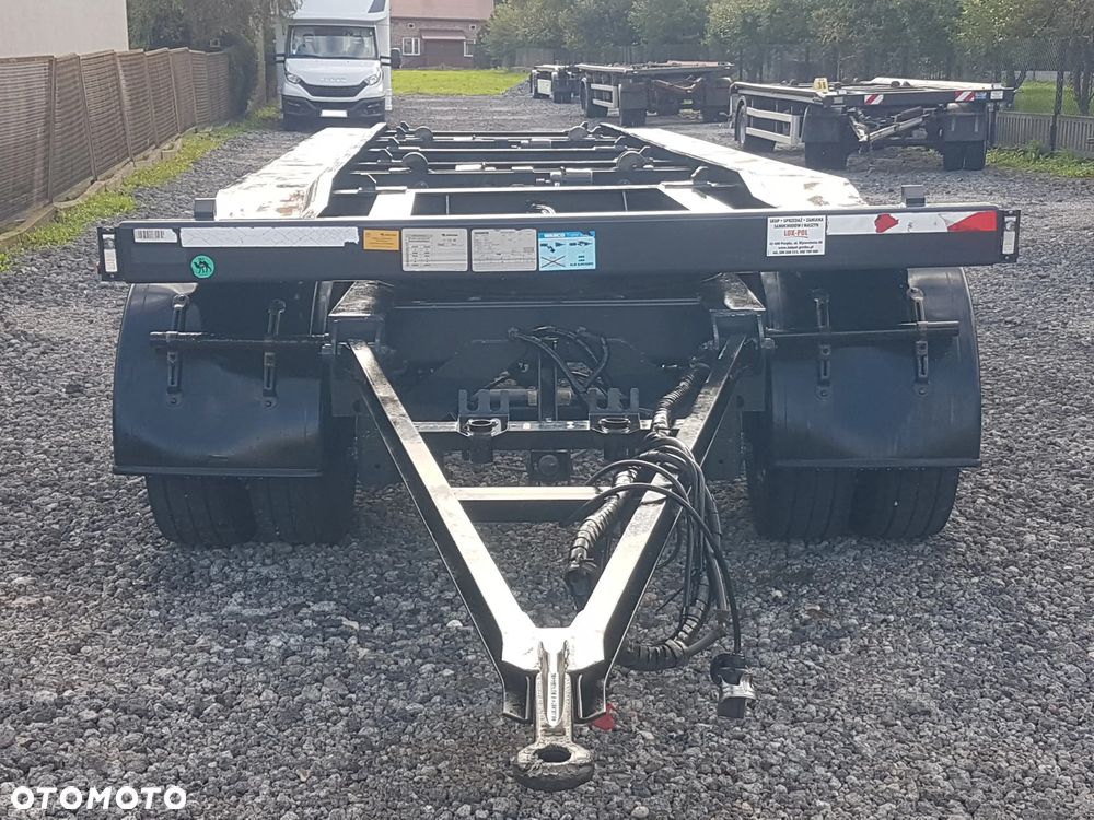 Wielton PS-2 PRZYCZEPA POD KONTENERY DO HAKOWCA 2-OSIE BLIŹNIAKI HUFFERMANN ZASŁAW SKIBICKI - 13