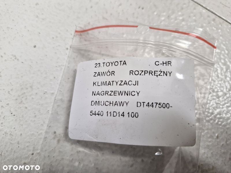 toyota c-hr zawór rozprężny klimatyzacji nagrzewnicy dmuchawy dt447500-5440 11d14 - 8