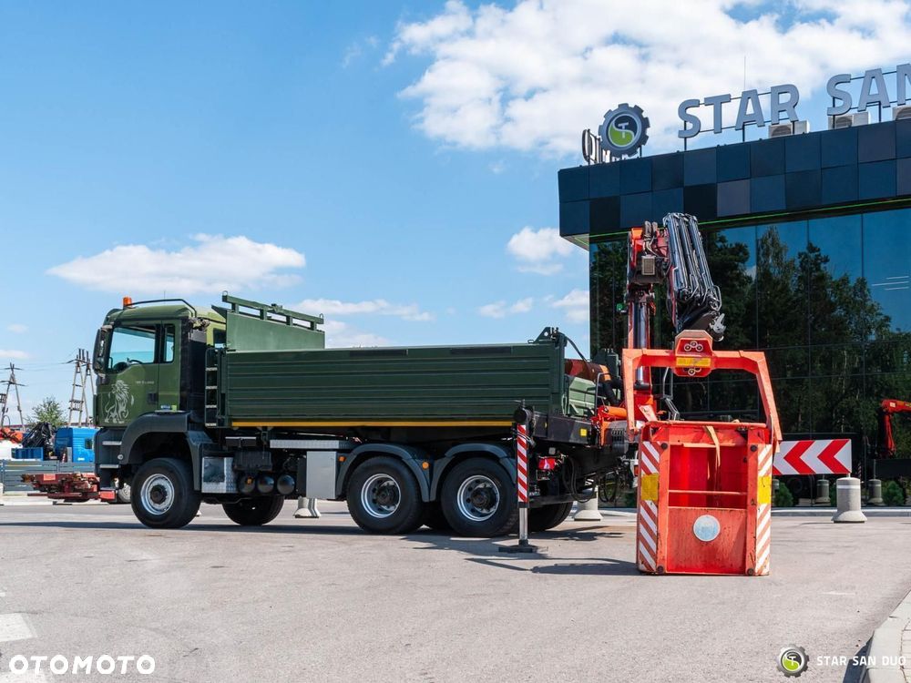 MAN TGS 35.480 6x6 PALFINGER PK 20002 HDS Chwytak Kosz Wywrotka - 27