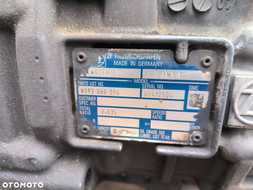 SKRZYNIA BIEGÓW IVECO STRALIS AS440ST/P LNG 5801972447 12TX2011TO - 7