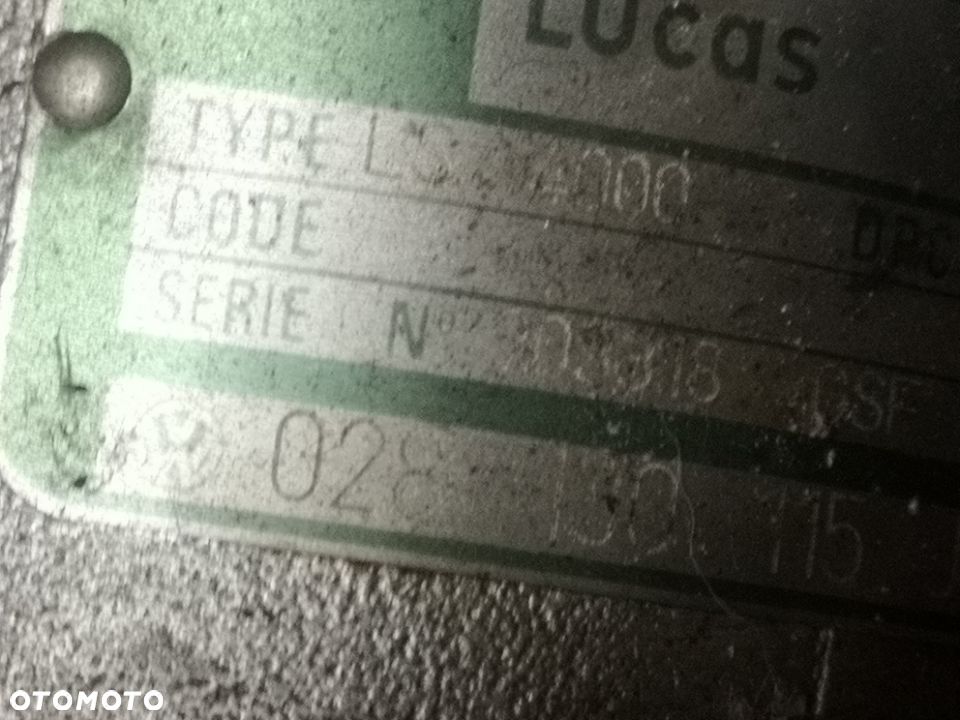 Pompa wtryskowa lucas vw polo felicia fiat epic na części 1.9 td - 7