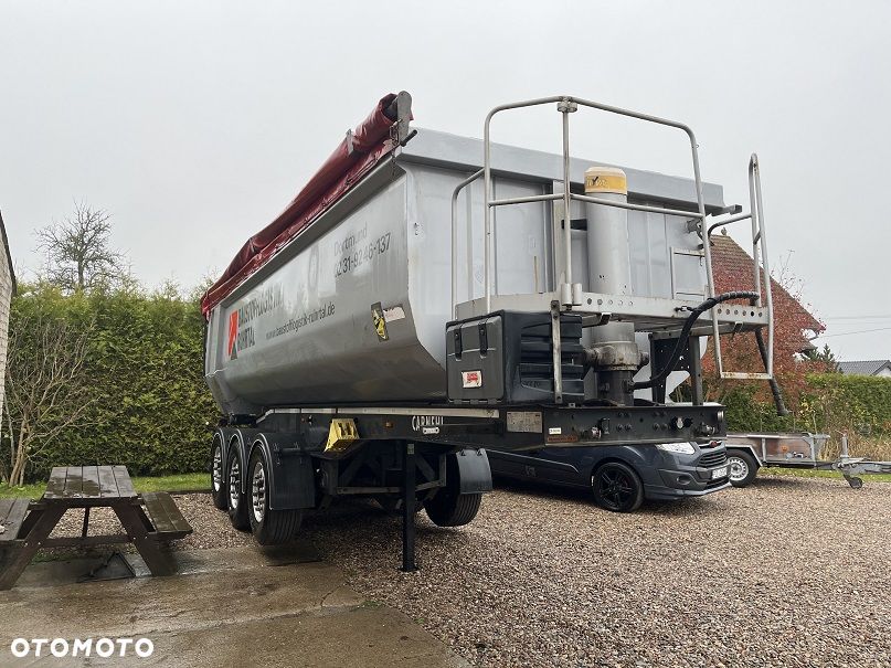 Carnehl CHKS/HH stalowa 28m3 Hardox rynna 2019 naczepa wywrotka stal z NIEMIEC - 1