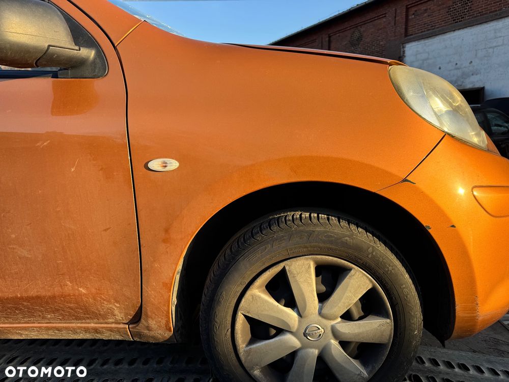 NISSAN MICRA K13 10-13 BŁOTNIK PRAWY PRZÓD KOLOR  A55 G A55G - 2