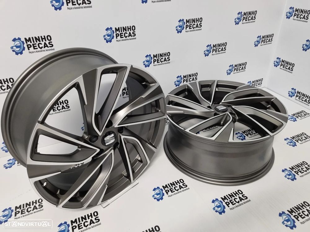 Jantes Seat Leon em 19 (5x112) GunMetal - 6
