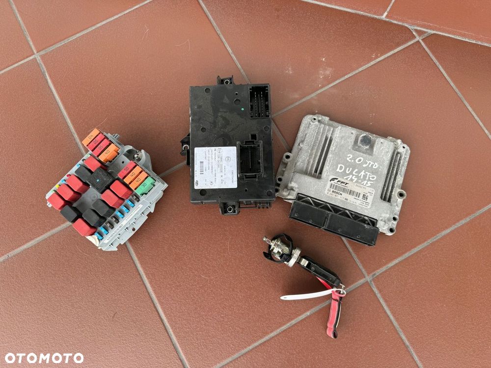 Fiat Ducato 2,0 HDI 14-17r E5 zestaw komputer 55262753 0281031317 - 2