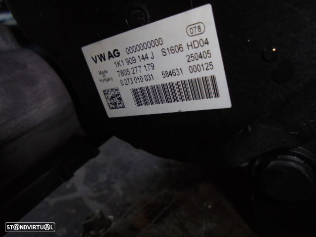 Caixa Direcao 1K1423051BS 1K1909144J VW GOLF 5 2005 1.9TDI 105CV 3P PRETO - 8