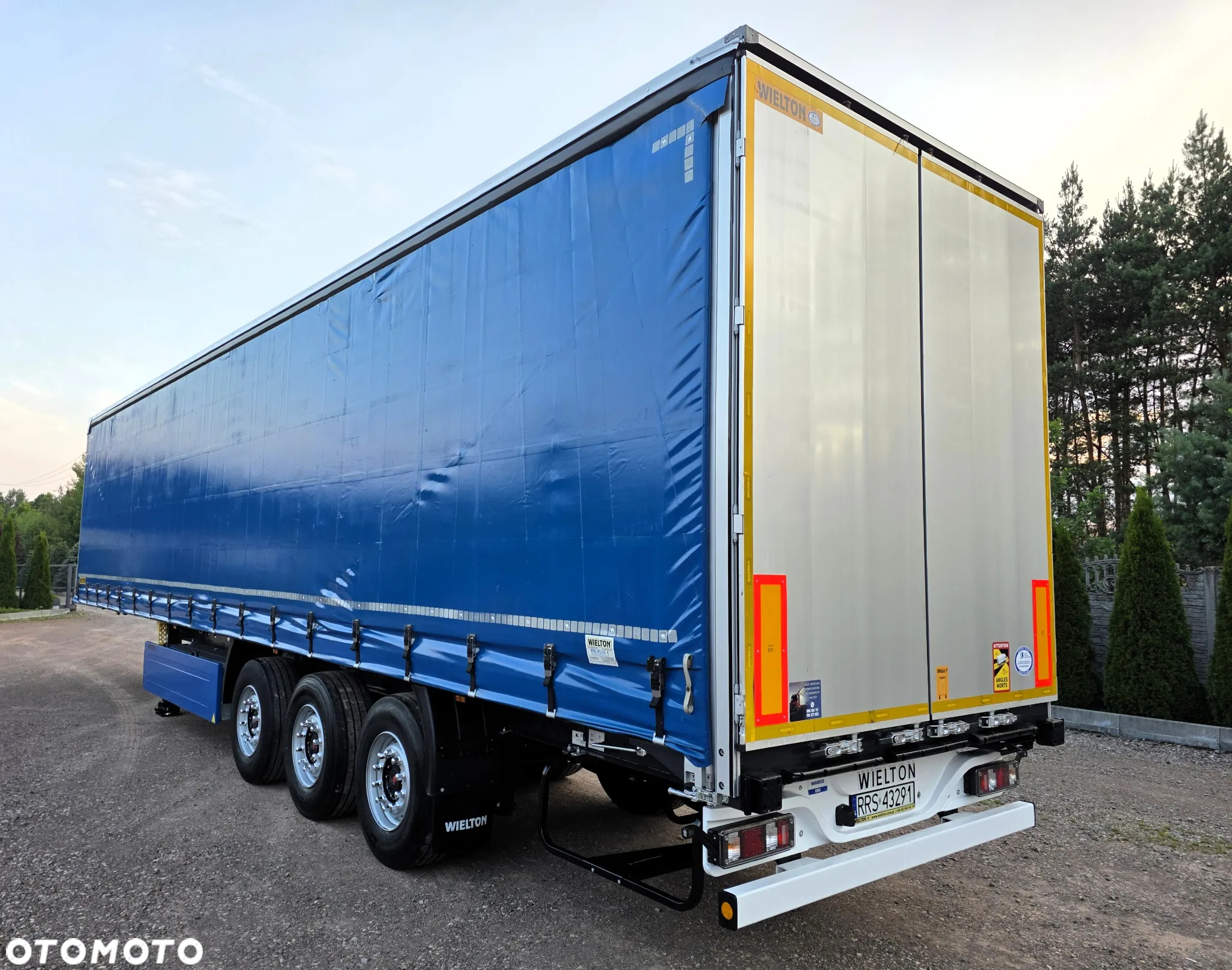 Wielton NS3K Standard* Oś pod.* Paleciara* Opony 80%* Salon PL! - 7