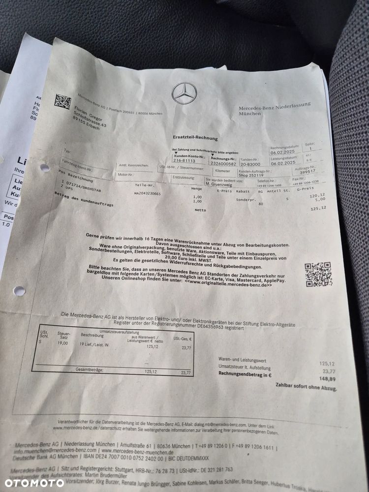 Mercedes-Benz Klasa C 180 T Kompressor BlueEFFICIENCY Avantgarde - 19