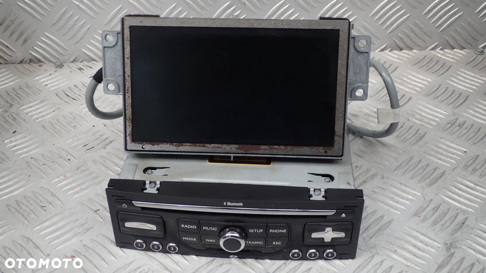 RADIO NAWIGACJA  BLUETOOTH  PEUGEOT CITROEN 96736746XT - 1