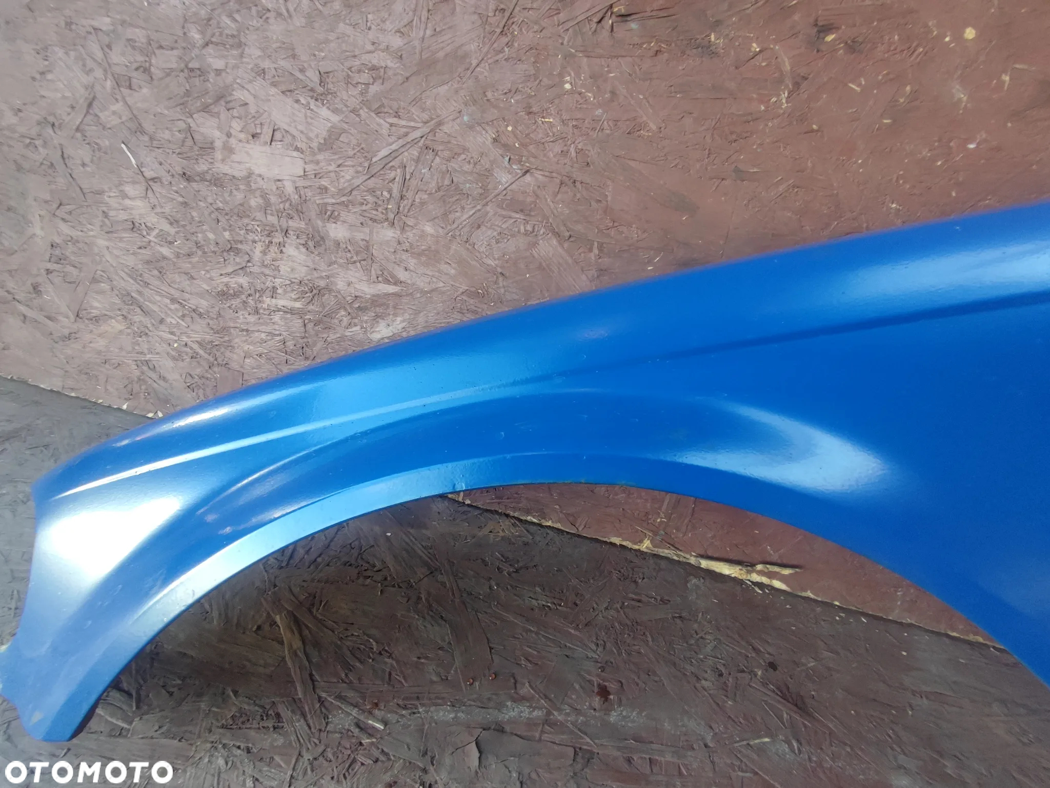 BMW E46 COUPE / CABRIO PRZED-LIFT BŁOTNIK PRZEDNI LEWY PROSTY DRUGI LAKIER O NR. 41 35 8 241 439 OEM W DOBRYM STANIE - 5