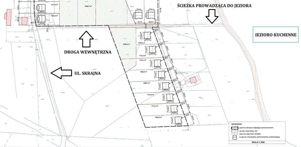 Działki z dostępem Jeziora Kuchennego, Wydane WZ - Pełny obrazek: 4/14