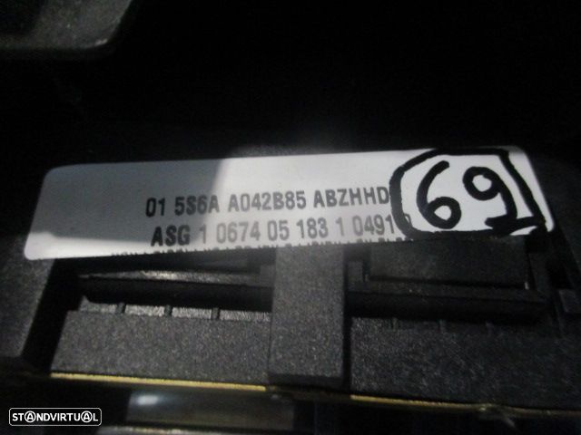 Kit Airbags 5S6AA044H31AA  5S6A042B85AB   5S6T14B056JA  5WK43578 FORD FIESTA 5 FASE 1 2005 1.3I 70CV 5P CINZA AZULADO SEM TABLIER - 10