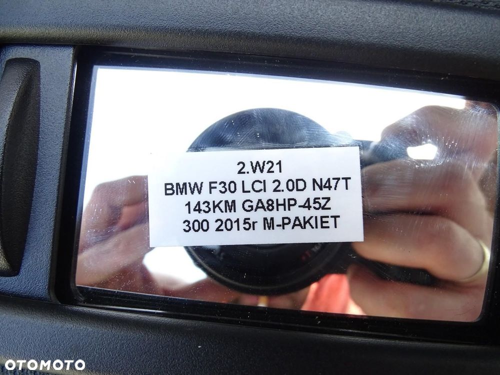 PODSUFITKA KOMPLETNA + OSPRZĘT CZARNA M-PAKIET 7846236 BMW F30 - 14