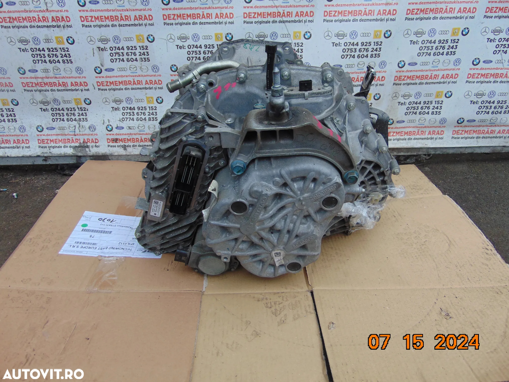 Cutie automata Nissan Qashqai j11 1.5 Renault Scenic 4 juke kadjar 2015-2022 cod dw5003 cod 320102850r - 4