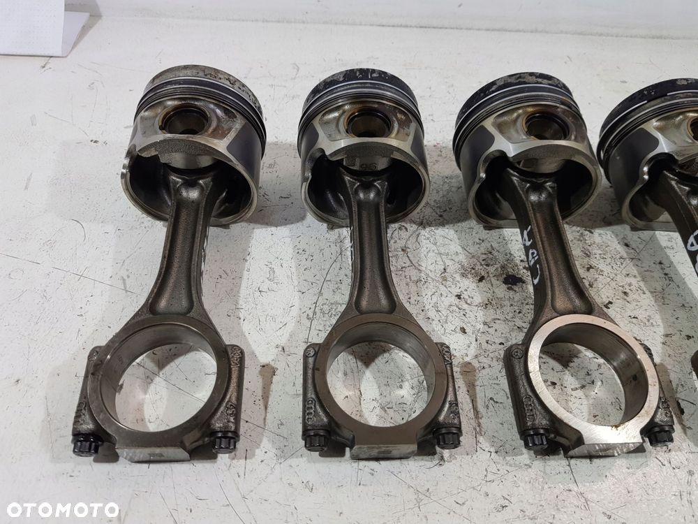 tłok korbowód 87r2 038l vw audi skoda seat 2.0 tdi cba - 2