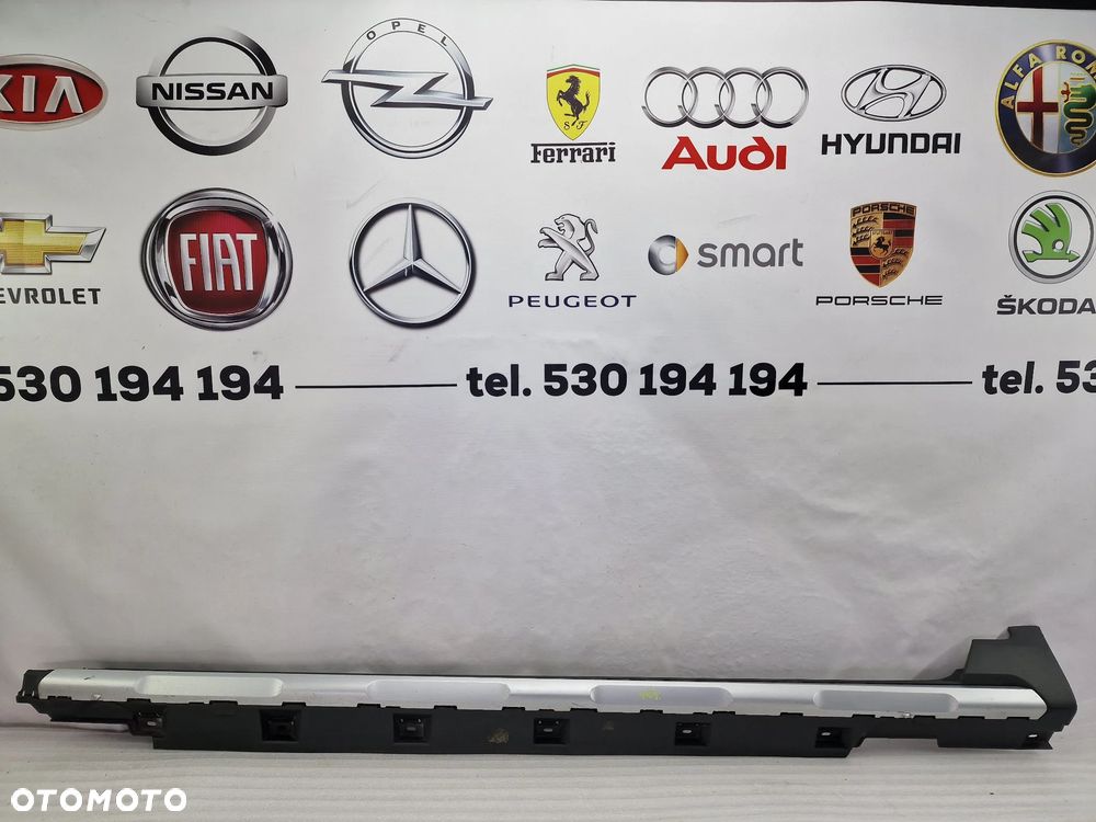 VW PASSAT B8 ALLTRACK 3G9 15- LEWA LISTWA PROGOWA / NAKŁADKA PROGU , NR 3G9853855B , NR AUKCJI PR424 - 1