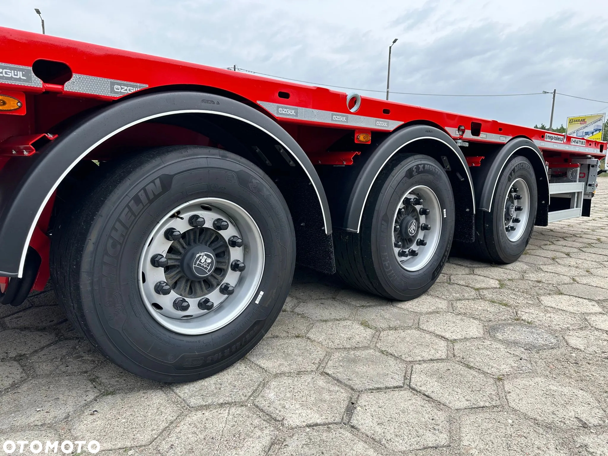 Inny MEGA TRAILERS Platforma pod LOWDECK - siodło 950mm, osie BPW, kontenery ADR EX3 ! - 9