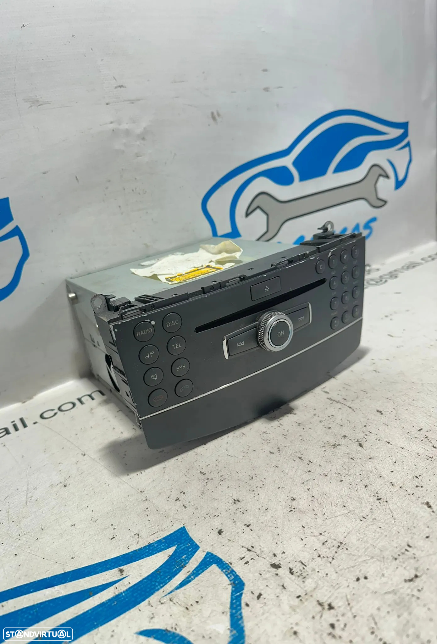 .Display Radio Comando Telefone CD Original Mercedes Benz NTG 4 - 3
