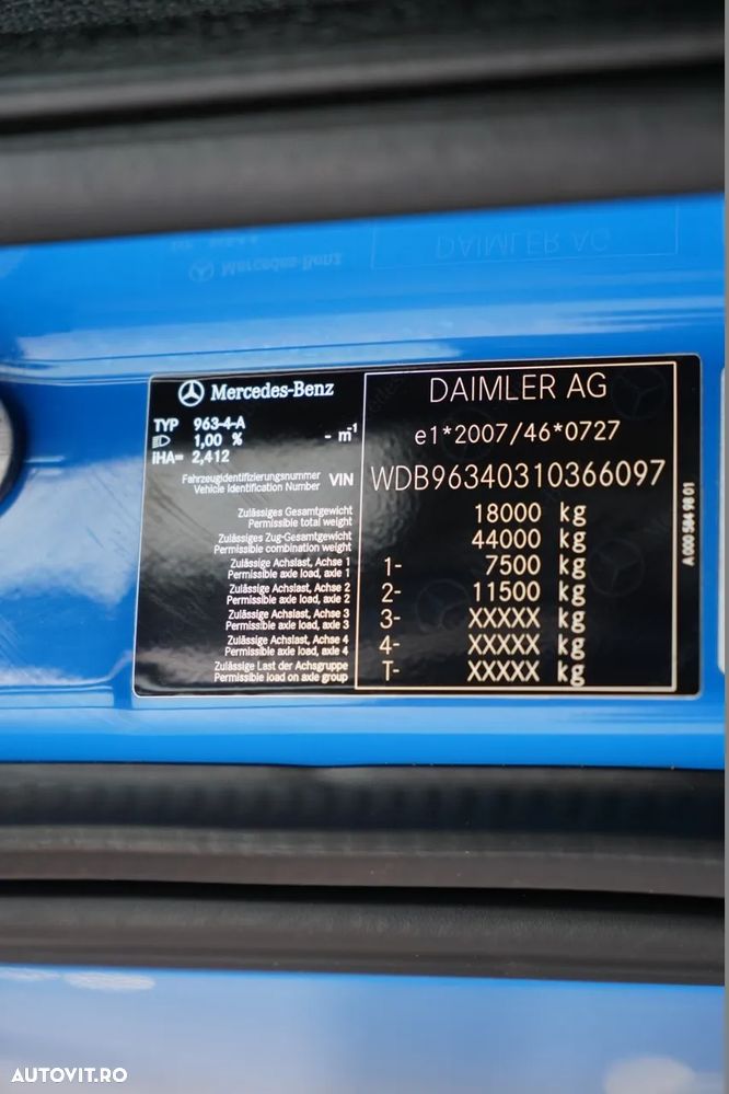 Mercedes-Benz ACTROS 1848 / STREAM SPACE / 2019 / JANTE DIN ALIAJ / - 33