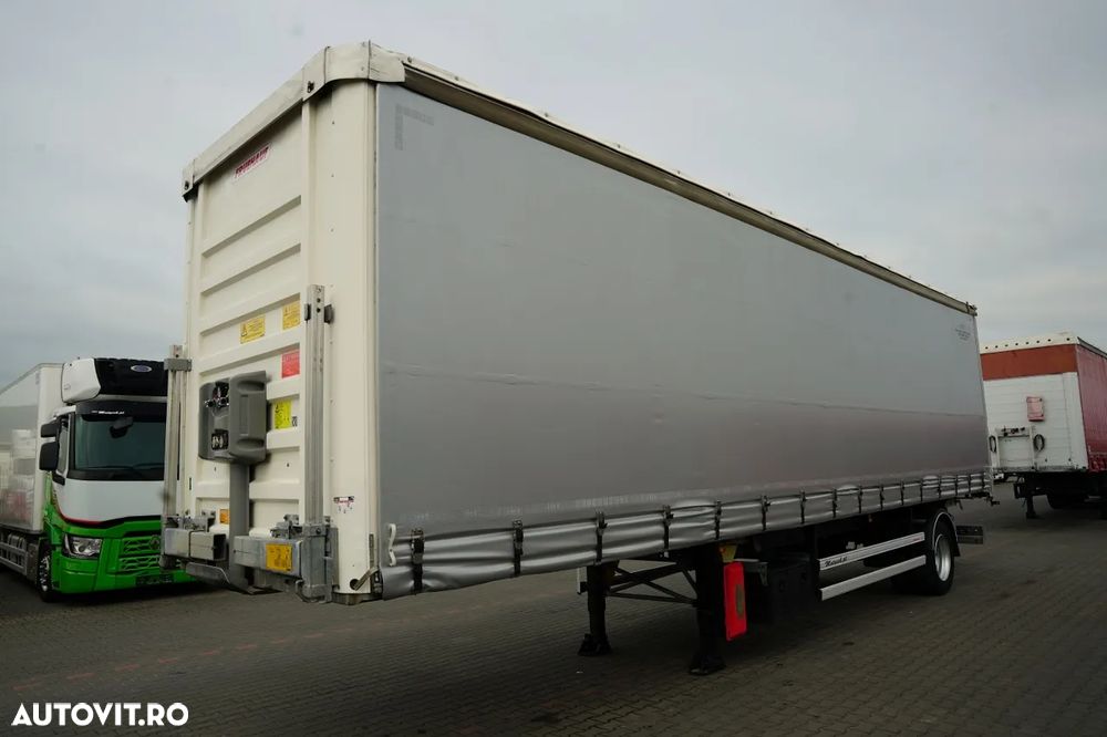 Fruehauf / CORTINĂ / PUNTE DE DIRECȚIE / DUBLU / CUȘURI DE CĂRUCĂ / PODEA REZISTENTĂ - 3