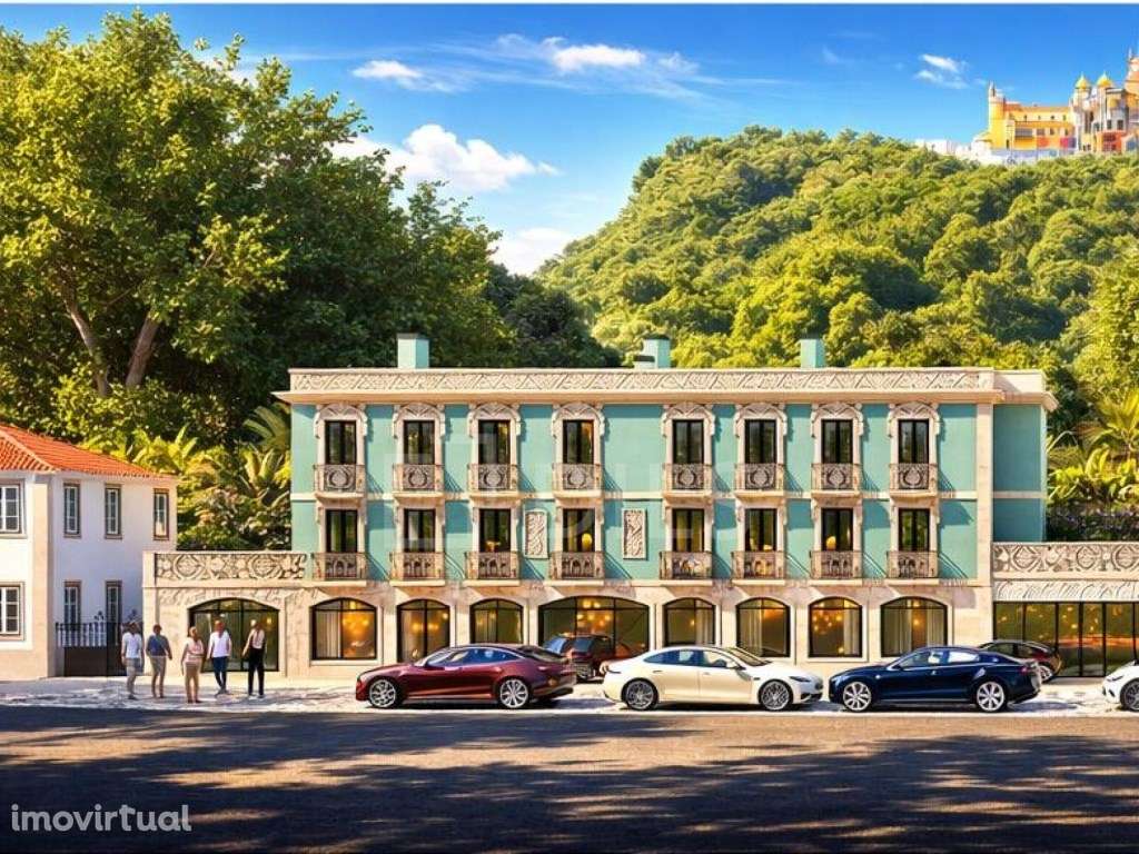 Prédio com projeto em aprovação para hotel 4 estrelas em Sintra - Grande imagem: 2/32