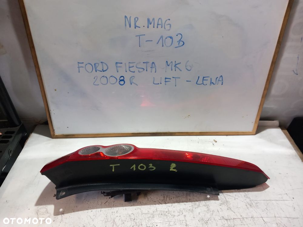 LAMPA LEWA PRAWA TYŁ TYLNA FORD FIESTA MK6 LIFT - 6