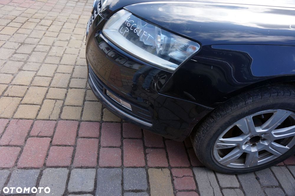 MASKA ZDERZAK BŁOTNIKI LAMPY A6 C6 LIFT LY9B  AUDI 2008-2011 CZARNY PRZÓD KOMPLETNY - 30