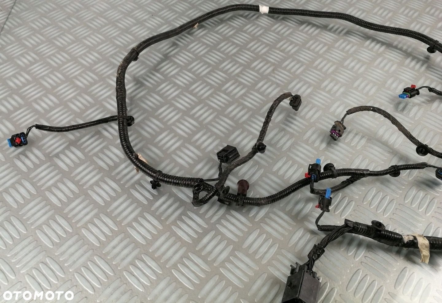 wiązka elektryczna instalacja zderzaka tylnego tył RANGE ROVER EVOQUE L551 - 4