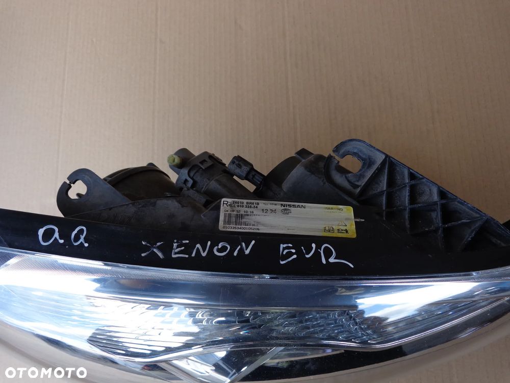 NISSAN QASHQAI J10 LIFT 10-12 lampa prawa przednia xenon - 3