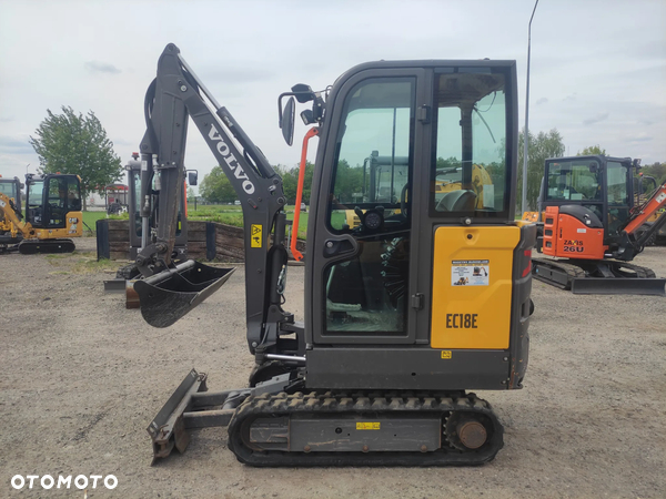 Volvo EC 18 E   rozsuwane gąsienice