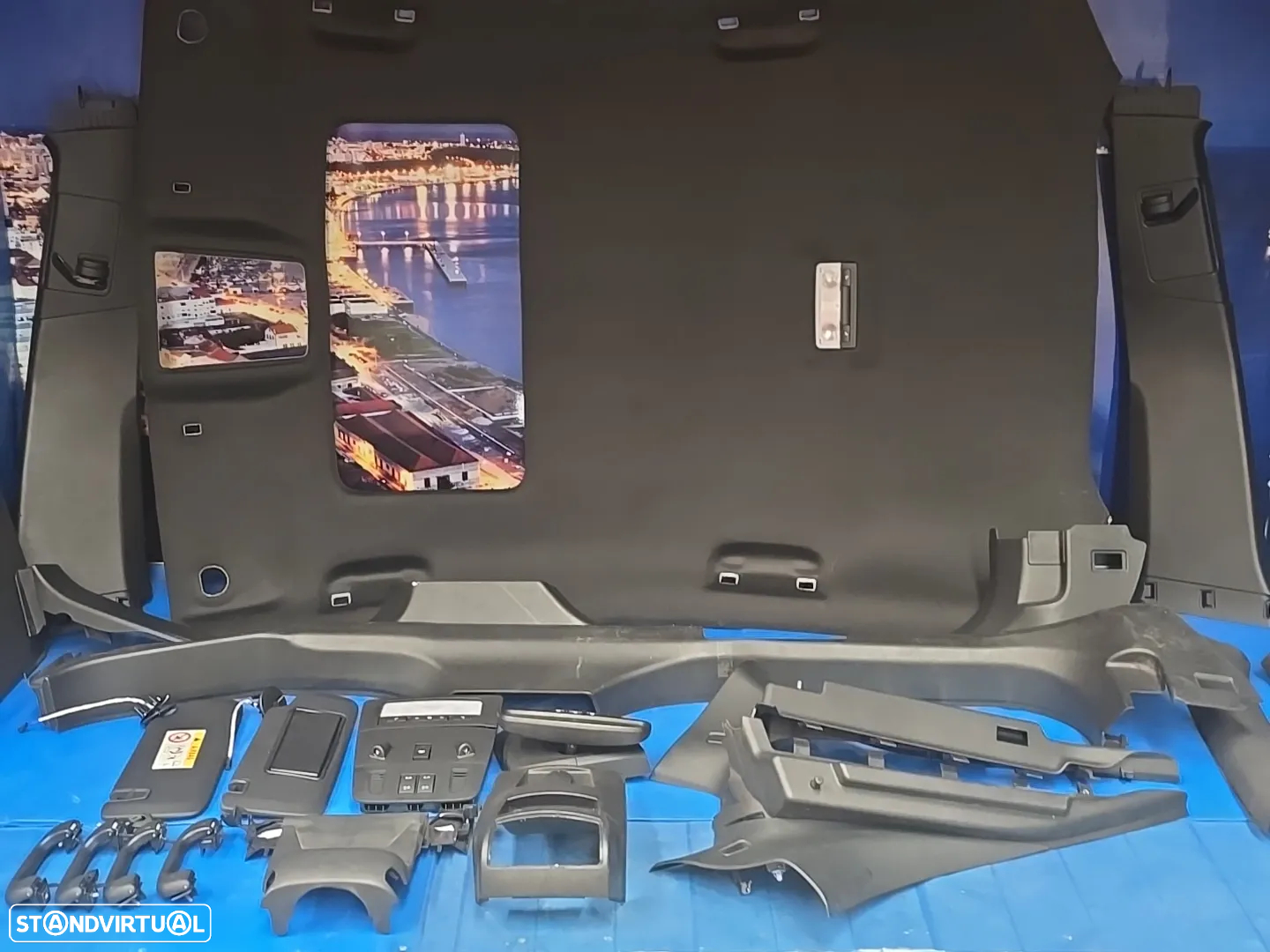 Foora de tejadilho interior kit Sport preto para opel insignia hachback 2010+ - 10