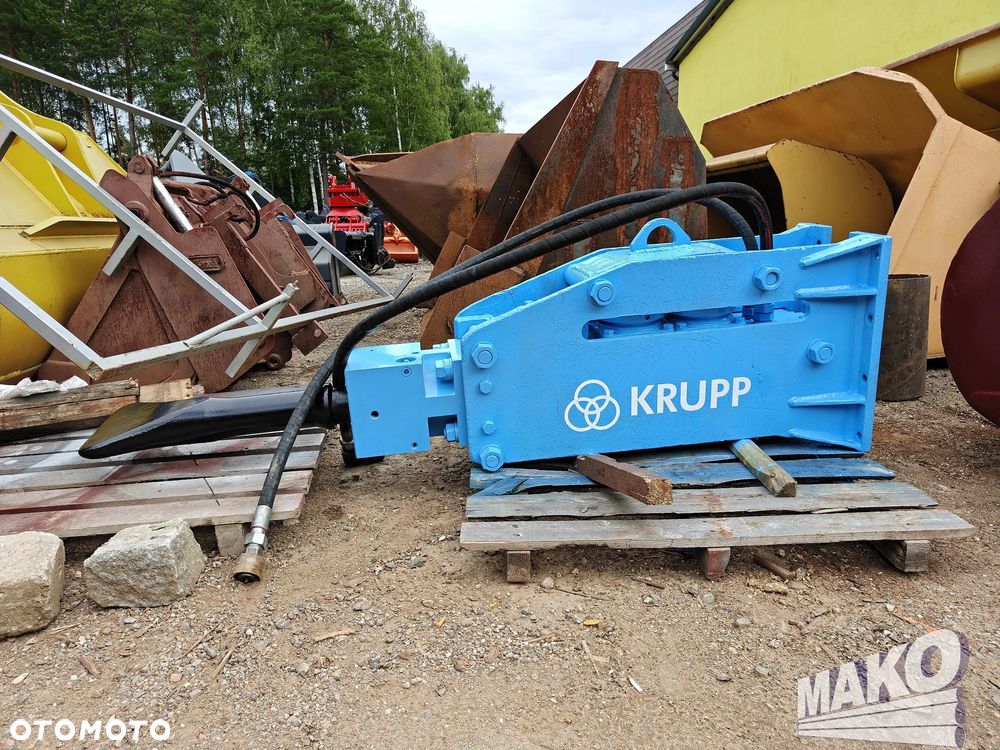 Młot hydrauliczny Krupp HM600 900kg do koparki - 1