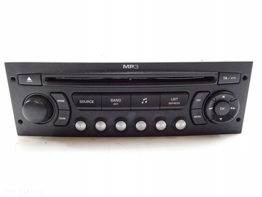 radio cd citroen c5 iii 7647198394 - 2