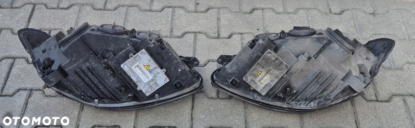 MERCEDES S KLASA W221 LAMPY PRZÓD KOMPLET XENON A2218200761 A2218200861 - 2