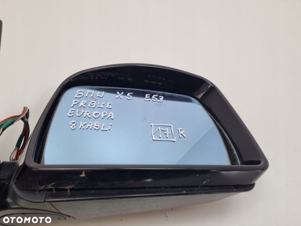 LUSTERKO BMW X5 E53 99-03r _ PRAWE PASAŻERA 8 Pin kabli EUROPA - 4