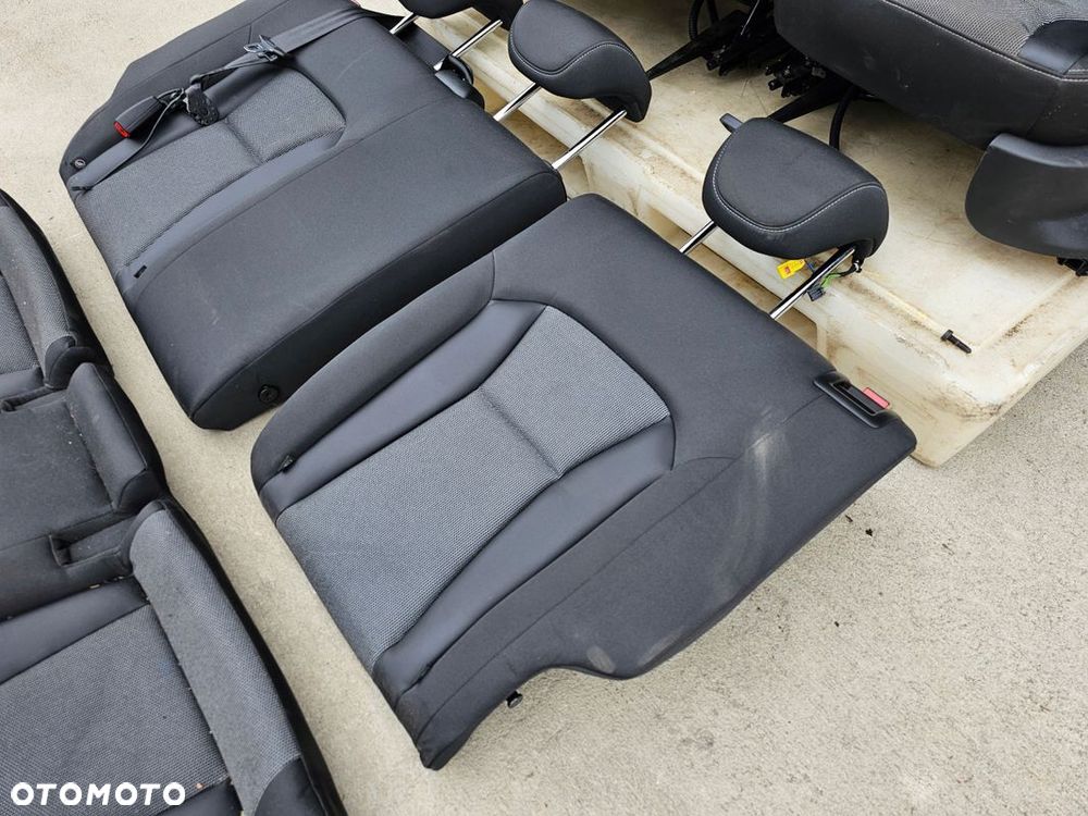 FOTEL FOTELE KOMPLET AUDI A1 8X 5-DRZWI SKÓRA+MATERIAŁ - 6