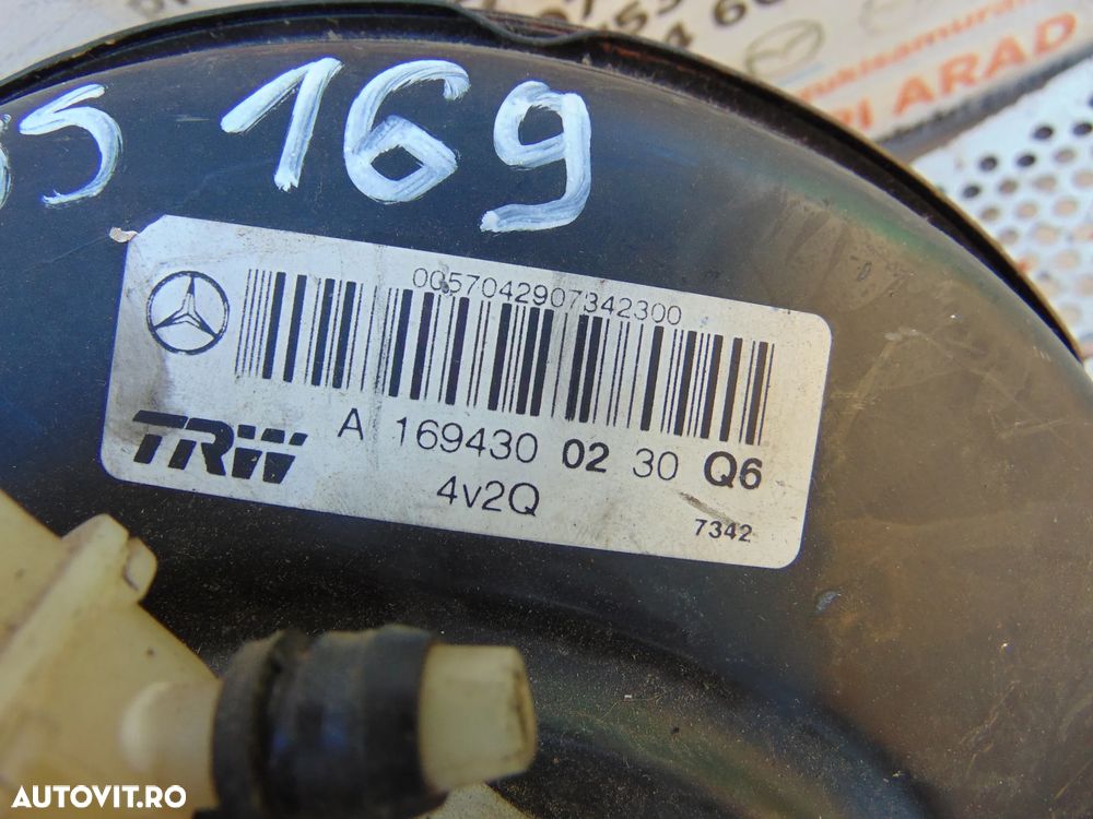Tulumba Servofrana Mercedes A Class w169 B Class w245 pompa frana cod a1694300230 - 3