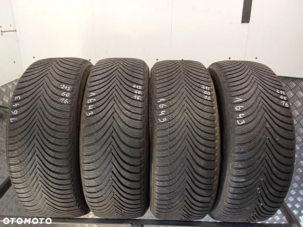 4x Michelin Alpin 5 215/60/16 95H nr.1643 - 1