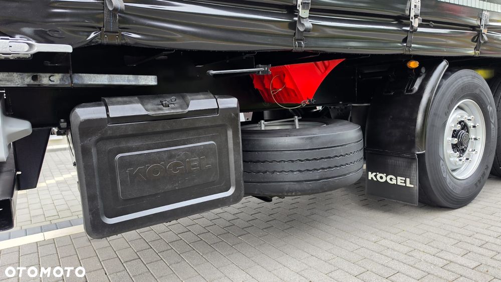 Schmitz Cargobull NACZEPA///KOGEL///2020///STANDARD/// FIRANKA///OŚ PODNOSZONA///OSIE BPW/// STAN BARDZO DOBRY - 20
