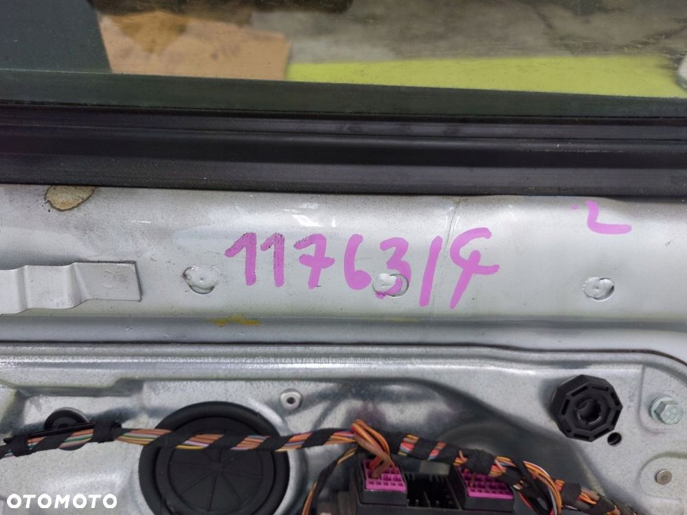 Drzwi lewe VW POLO IV 2001-2008 3 DRZWI LA7W Srebrny 6Q0837751 - 13