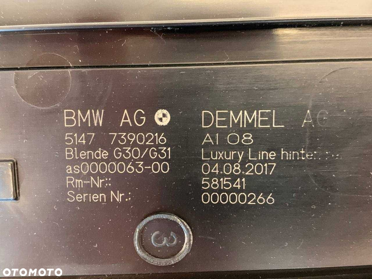 Oryginalne Nakładki na progi BMW G30 G31 - 3