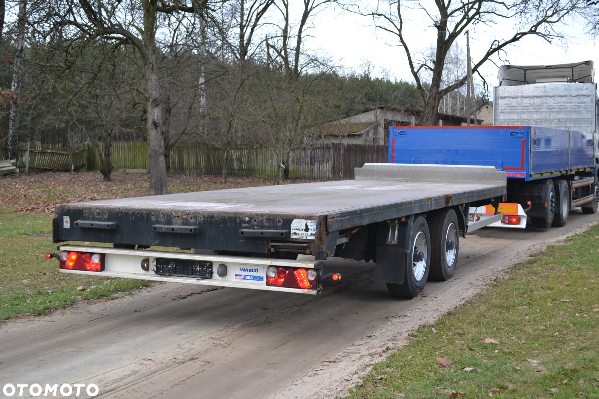 Müller-Mitteltal TANDEM PLATFORMA ORYGINALNY GÓRNY ZACZEP DMC 13 t. ŁAD. 10,5 t - 2