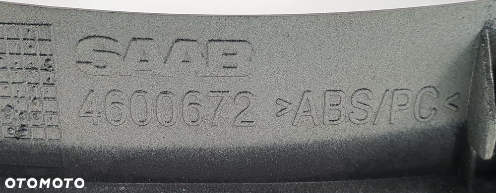 RAMKA OSŁONA LICZNIKA KONSOLI SAAB 9-5 95 4600672 - 8