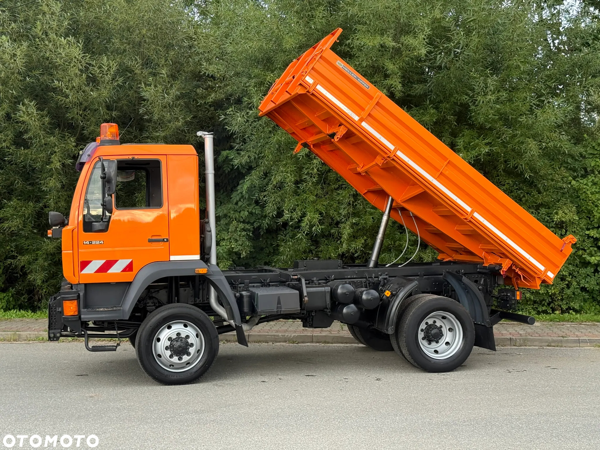 MAN * MAN 14-220 * Kiper Wywrotka Meiller * 4x4 * Zimowe Utrzymanie * Unimog * - 27