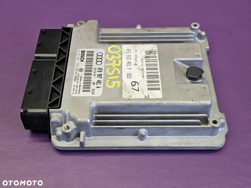 Komputer 4F0907401A 4F0910401F 0281011569 Moduł Sterownik Silnika Silnik 3.0 2.7 TDI V6 Audi A6 C6 Europa - 4