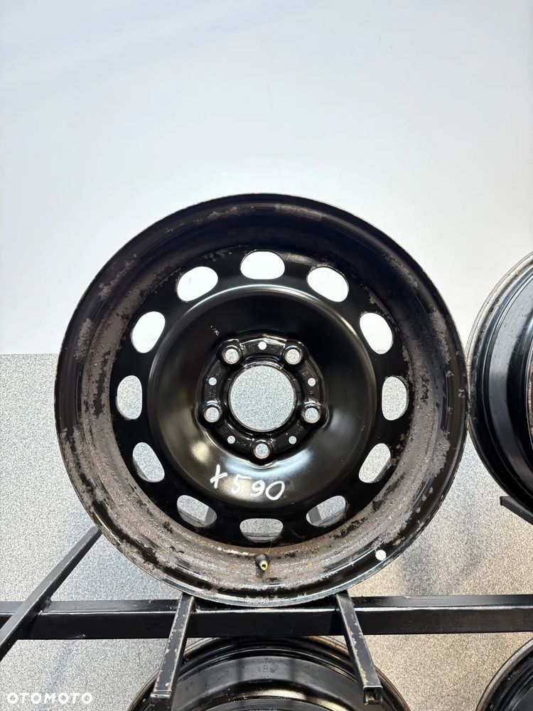 4 Felgi Stal Bmw Seri 1 E87, E88, 16", ET 42, ORGINALNE - 2